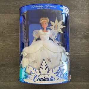 1996 Holiday Princess Disney Cinderella Barbie